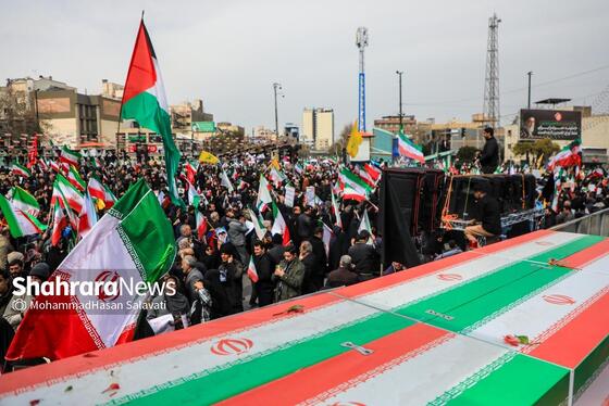 گزارش تصویری | راهپیمایی روز قدس در مشهد - ۳