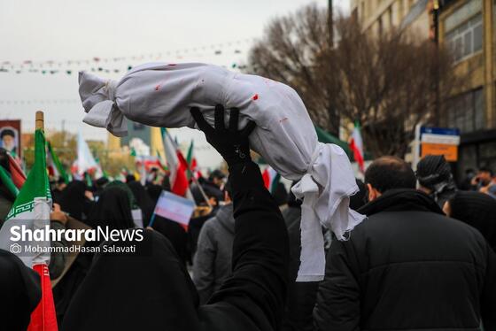گزارش تصویری | راهپیمایی روز قدس در مشهد - ۳