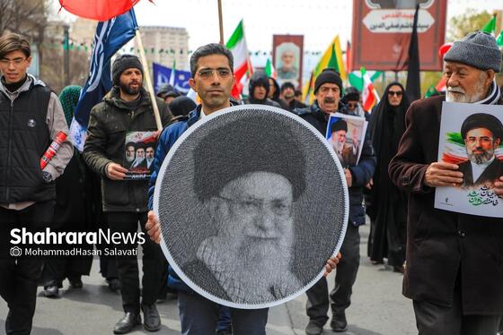 گزارش تصویری | راهپیمایی روز قدس در مشهد - ۳