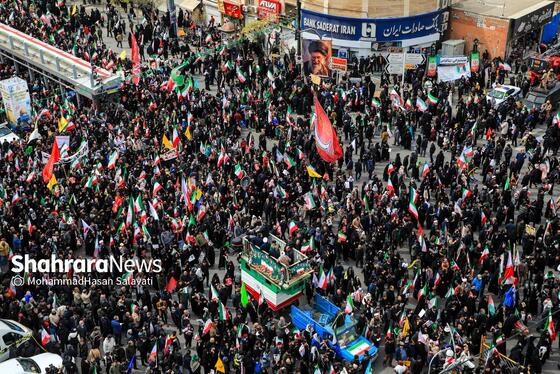 گزارش تصویری | راهپیمایی روز قدس در مشهد - ۳