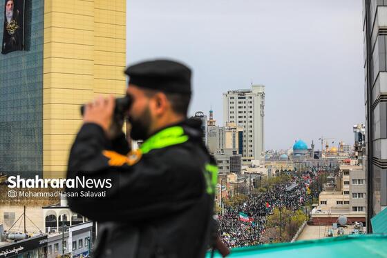 گزارش تصویری | راهپیمایی روز قدس در مشهد - ۳
