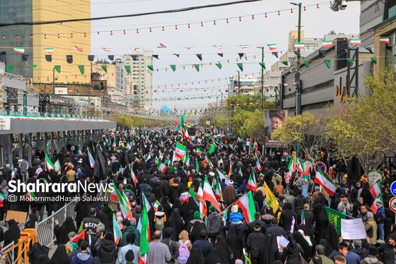 گزارش تصویری | راهپیمایی روز قدس در مشهد - ۳