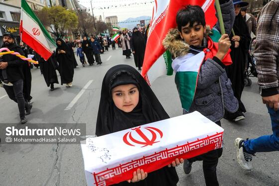 گزارش تصویری | راهپیمایی روز قدس در مشهد - ۳