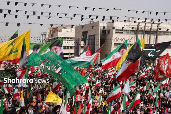 گزارش تصویری | راهپیمایی روز قدس در مشهد - ۵