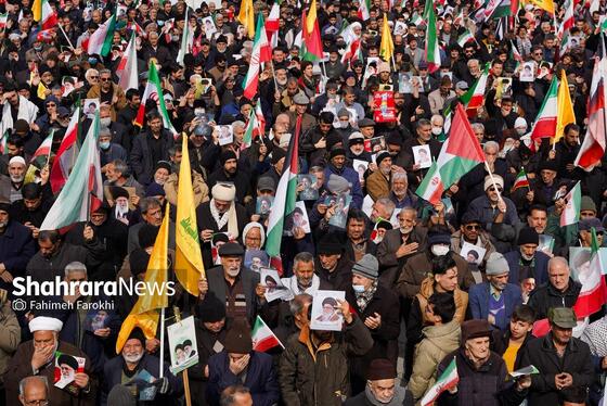 گزارش تصویری | راهپیمایی روز قدس در مشهد - ۵