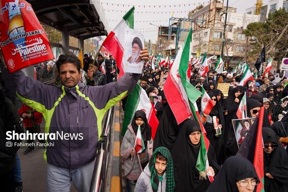 گزارش تصویری | راهپیمایی روز قدس در مشهد - ۵