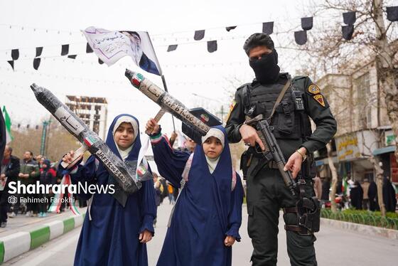 گزارش تصویری | راهپیمایی روز قدس در مشهد - ۵
