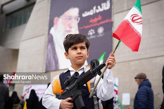 گزارش تصویری | راهپیمایی روز قدس در مشهد - ۵