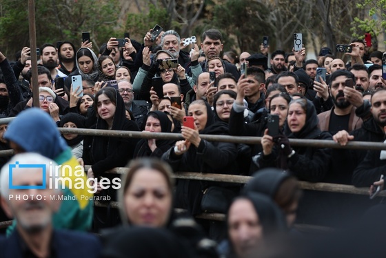 گزارش تصویری| مراسم تشییع «حمید هیراد»