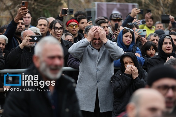 گزارش تصویری| مراسم تشییع «حمید هیراد»