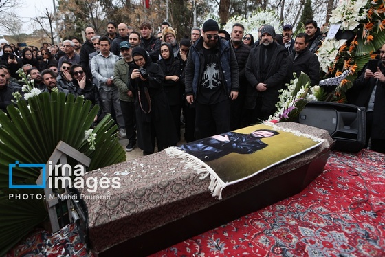 گزارش تصویری| مراسم تشییع «حمید هیراد»