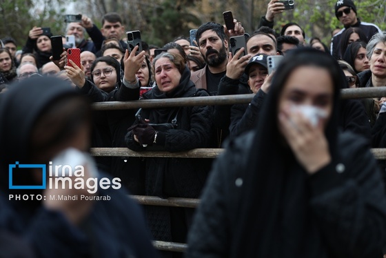 گزارش تصویری| مراسم تشییع «حمید هیراد»