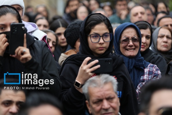 گزارش تصویری| مراسم تشییع «حمید هیراد»