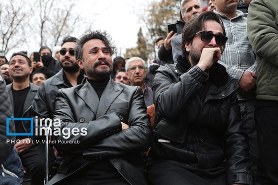 گزارش تصویری| مراسم تشییع «حمید هیراد»