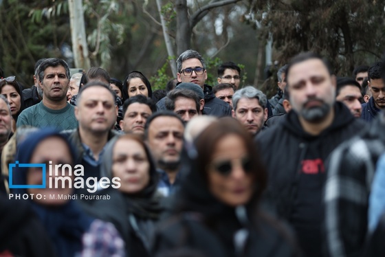 گزارش تصویری| مراسم تشییع «حمید هیراد»