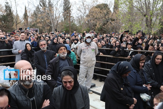 گزارش تصویری| مراسم تشییع «حمید هیراد»