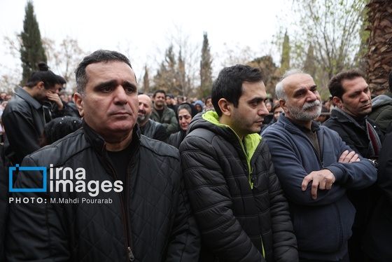 گزارش تصویری| مراسم تشییع «حمید هیراد»