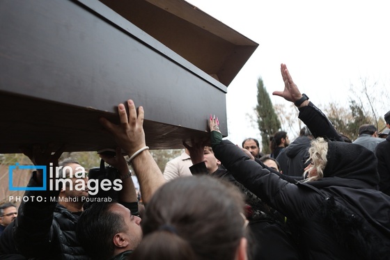 گزارش تصویری| مراسم تشییع «حمید هیراد»