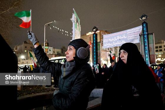 گزارش تصویری | لبیک به ندای رهبر معظم انقلاب بر حضور پرشور مردم در خیابان‌های مشهد