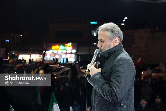 گزارش تصویری | لبیک به ندای رهبر معظم انقلاب بر حضور پرشور مردم در خیابان‌های مشهد