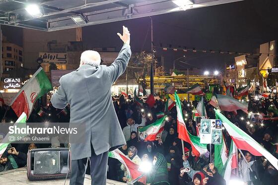 گزارش تصویری | لبیک به ندای رهبر معظم انقلاب بر حضور پرشور مردم در خیابان‌های مشهد