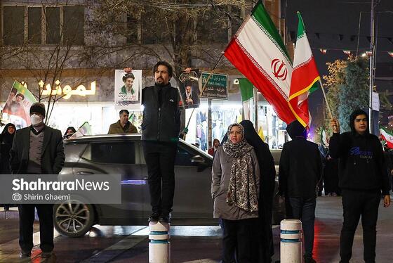 گزارش تصویری | لبیک به ندای رهبر معظم انقلاب بر حضور پرشور مردم در خیابان‌های مشهد