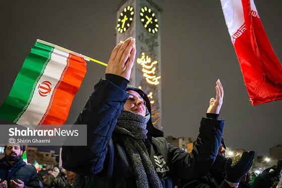 گزارش تصویری | لبیک به ندای رهبر معظم انقلاب بر حضور پرشور مردم در خیابان‌های مشهد