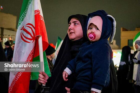 گزارش تصویری | لبیک به ندای رهبر معظم انقلاب بر حضور پرشور مردم در خیابان‌های مشهد