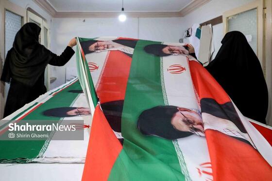 زنان و دختران ایران پای کار انقلاب + فیلم و  عکس