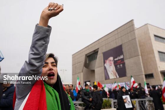 زنان و دختران ایران پای کار انقلاب + فیلم و  عکس