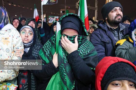 زنان و دختران ایران پای کار انقلاب + فیلم و  عکس