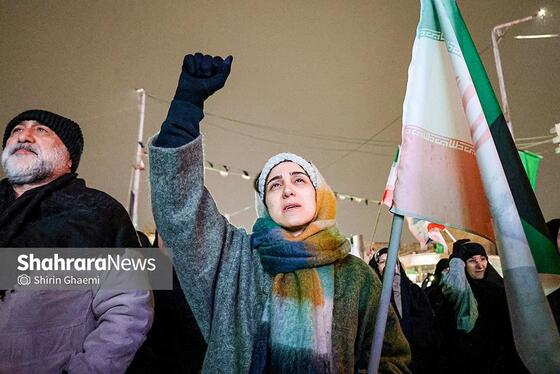 زنان و دختران ایران پای کار انقلاب + فیلم و  عکس