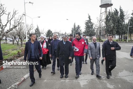 گزارش تصویری |  مراسم اهدای ۴ تریلی اقلام بهداشتی و دارویی دولت ترکمنستان به کودکان آسیب دیده از جنگ ایران