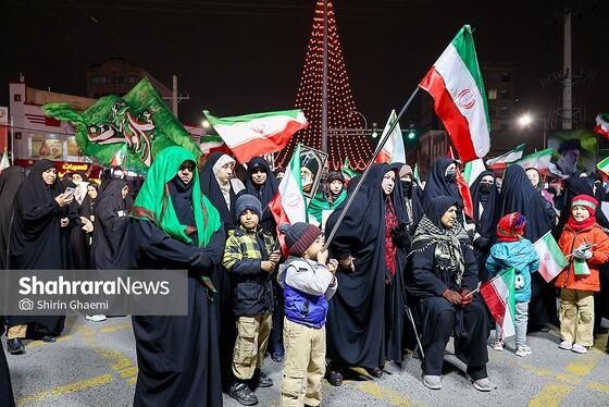 گزارش تصویری | روز شانزدهم جنگ، مردم همچنان در خیابان