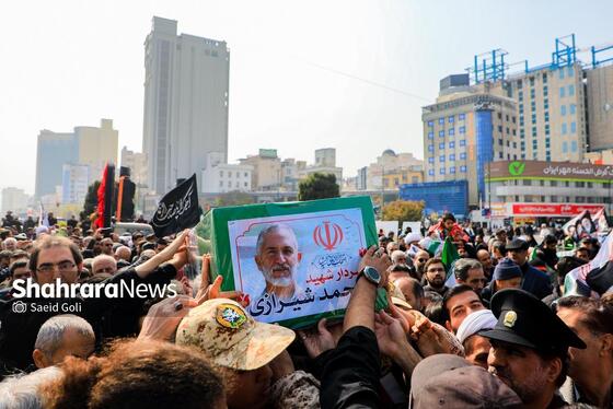گزارش تصویری | مراسم تشییع و تدفین پیکر مطهر «سرلشکر شهید محمد شیرازی» - ۱