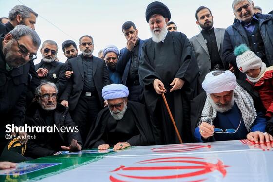 گزارش تصویری | مراسم تشییع و تدفین پیکر مطهر «سرلشکر شهید محمد شیرازی» - ۱