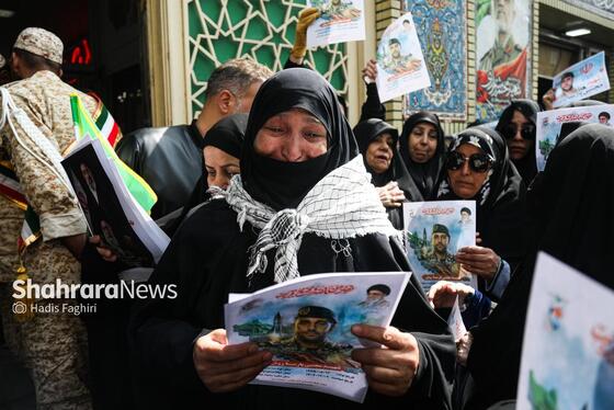 گزارش تصویری | مراسم تشییع و تدفین پیکر مطهر «سرلشکر شهید محمد شیرازی» - ۲