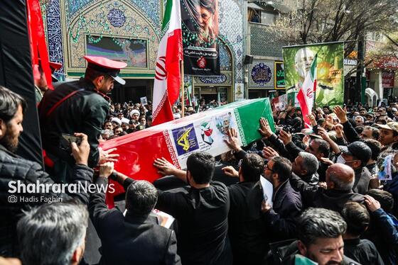 گزارش تصویری | مراسم تشییع و تدفین پیکر مطهر «سرلشکر شهید محمد شیرازی» - ۲