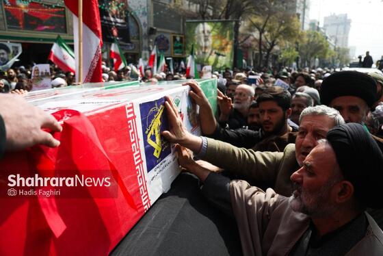 گزارش تصویری | مراسم تشییع و تدفین پیکر مطهر «سرلشکر شهید محمد شیرازی» - ۲