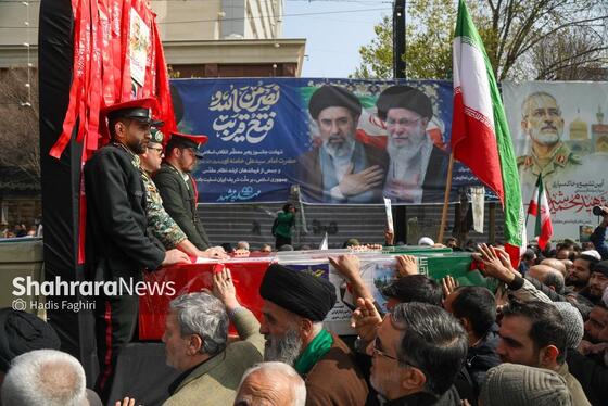 گزارش تصویری | مراسم تشییع و تدفین پیکر مطهر «سرلشکر شهید محمد شیرازی» - ۲