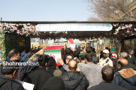 گزارش تصویری | مراسم تشییع و تدفین پیکر مطهر «سرلشکر شهید محمد شیرازی» - ۲
