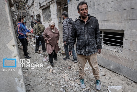 گزارش تصویری | آثار حملات هوایی آمریکا و رژیم صهیونیستی به مناطق مسکونی