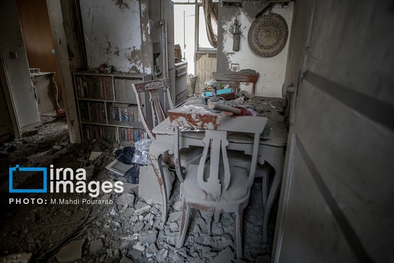 گزارش تصویری | آثار حملات هوایی آمریکا و رژیم صهیونیستی به مناطق مسکونی