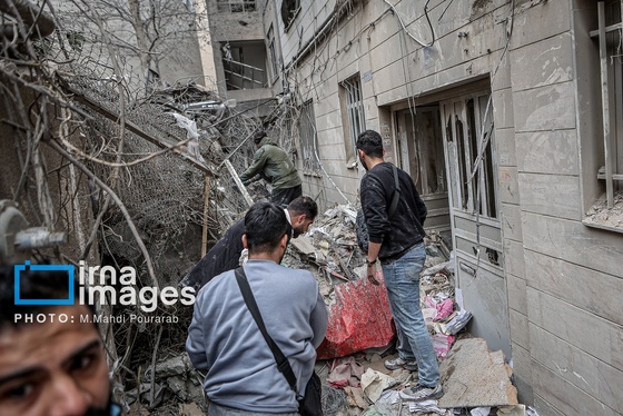 گزارش تصویری | آثار حملات هوایی آمریکا و رژیم صهیونیستی به مناطق مسکونی