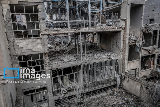 گزارش تصویری | آثار حملات هوایی آمریکا و رژیم صهیونیستی به مناطق مسکونی