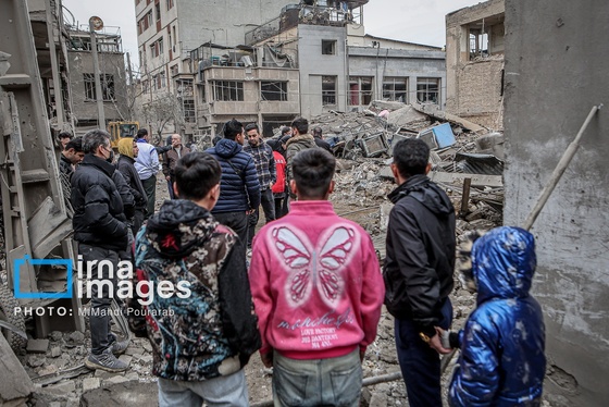 گزارش تصویری | آثار حملات هوایی آمریکا و رژیم صهیونیستی به مناطق مسکونی