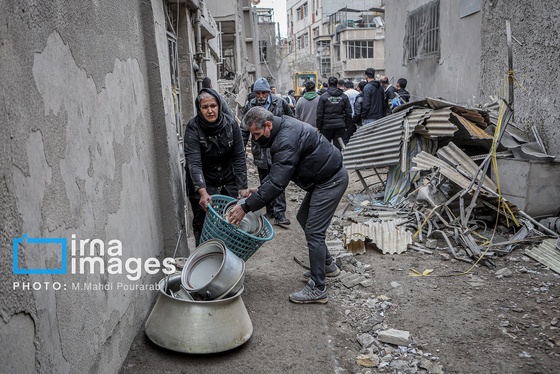 گزارش تصویری | آثار حملات هوایی آمریکا و رژیم صهیونیستی به مناطق مسکونی