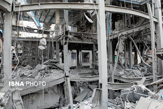 گزارش تصویری | خسارات ناشی از تجاوز هوایی آمریکا و رژیم صهیونیستی به ایران - تهران