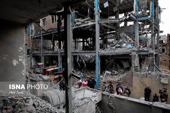 گزارش تصویری | خسارات ناشی از تجاوز هوایی آمریکا و رژیم صهیونیستی به ایران - تهران