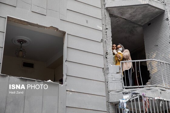 گزارش تصویری | خسارات ناشی از تجاوز هوایی آمریکا و رژیم صهیونیستی به ایران - تهران